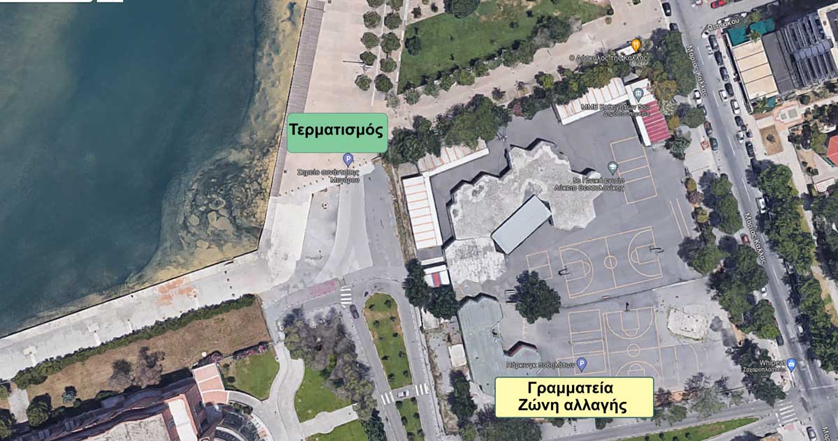 χάρτης  Θεσσαλονίκης